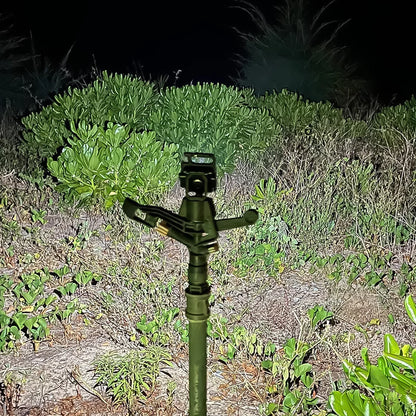 LED Battery Operated Keychain Flashlight with Folding Bracket Bottle Opener (1 Pc)