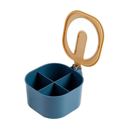 Fancy 4-Section Masala Box for Kitchen Storage (Spice Container)