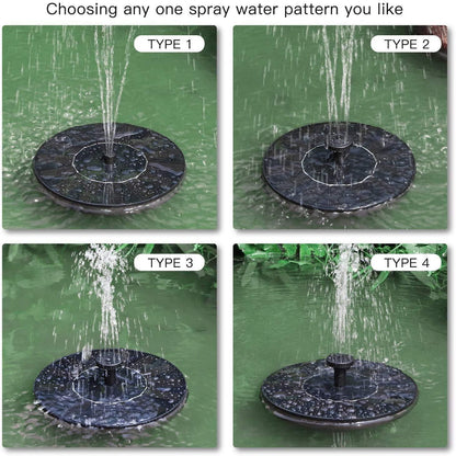Fountain Solar Power Floating Water Pump
