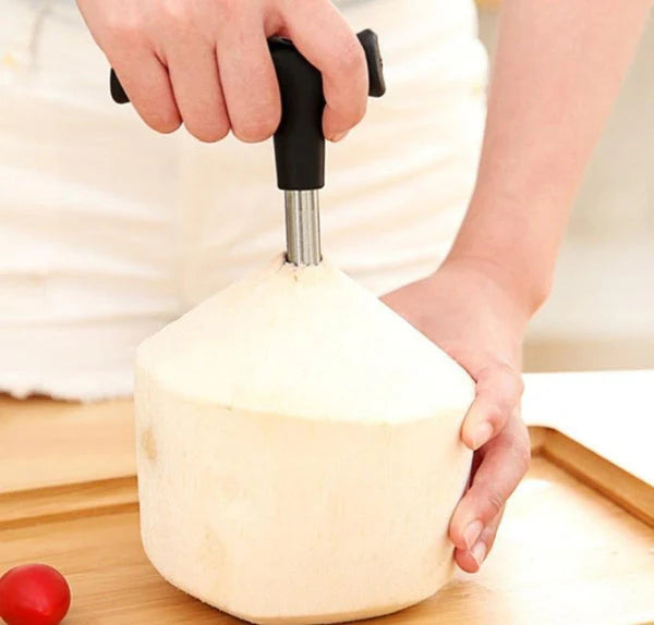Premium Coconut Opener Tool  Driller with Comfortable Grip