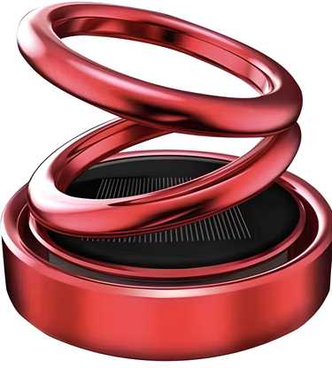 Car/Room Air Organic Freshener- Solar Power Rotation